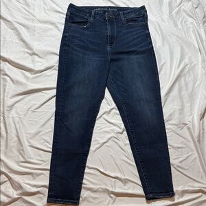 American Eagle Outfitters Curvy High Rise Dark Wash Jeggings